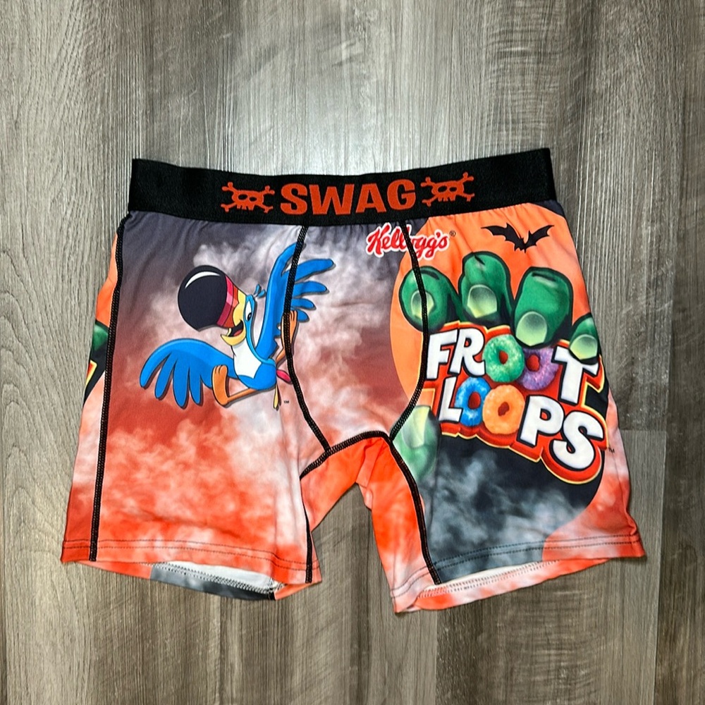 Froot Loops Halloween SWAG Boxer Brief - Medium